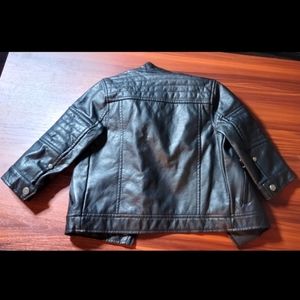 Urban Republic 2T Black Leather Jacket